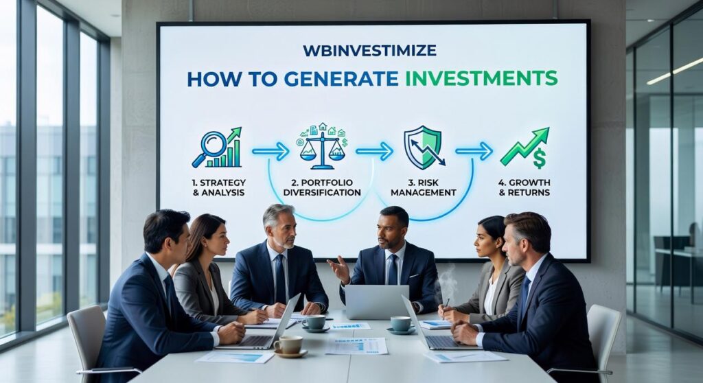 how to generate investments wbinvestimize