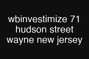 wbinvestimize 71 hudson street wayne new jersey